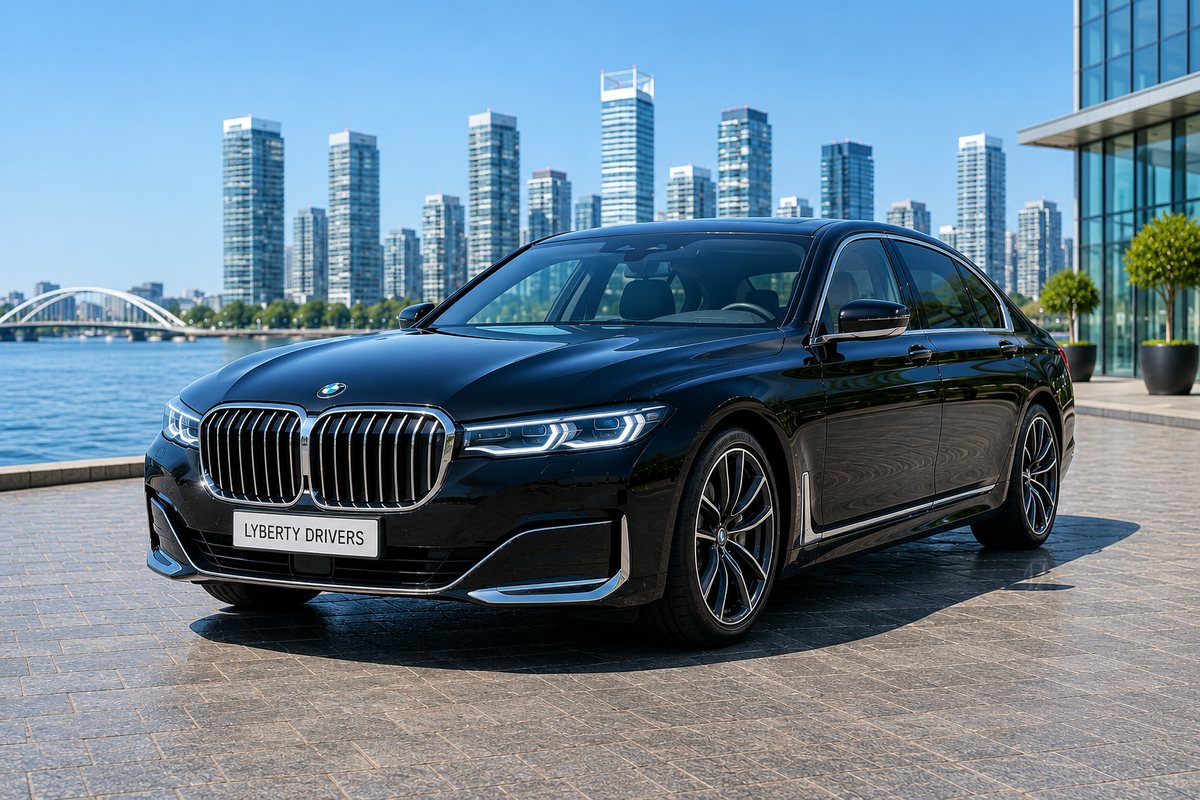 BMW Série 7 — Berline exécutive avec chauffeur, Luxembourg