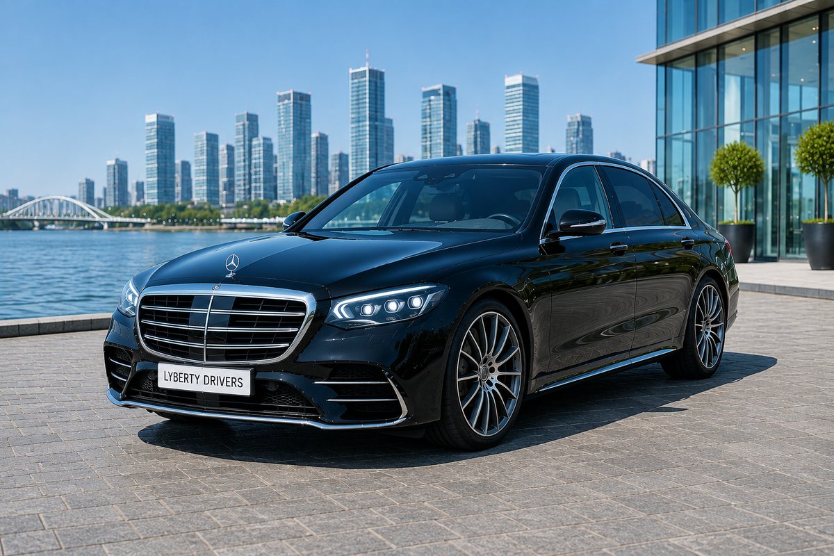 Mercedes Classe S — Berline de prestige avec chauffeur, Luxembourg